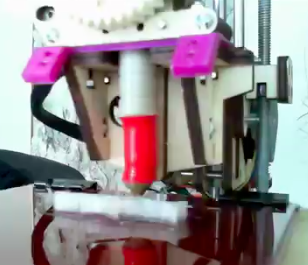 Printrbot Jr 3D print time lapse
